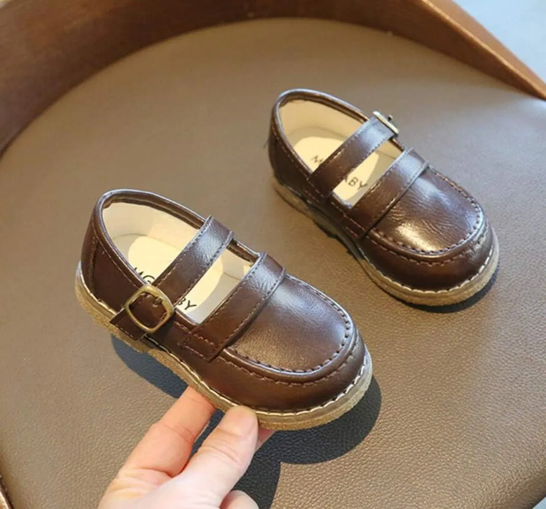 Boy's Girl's School Uniform Oxford Comfort Dress Shoes Casual Loafer Flats (Toddler/Little Kid)
