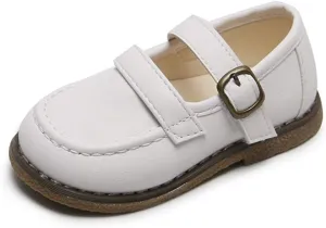 Boy's Girl's School Uniform Oxford Comfort Dress Shoes Casual Loafer Flats (Toddler/Little Kid)