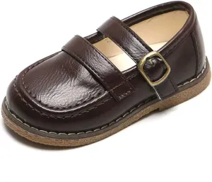 Boy's Girl's School Uniform Oxford Comfort Dress Shoes Casual Loafer Flats (Toddler/Little Kid)