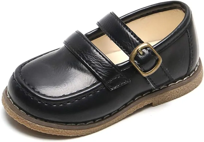 Boy's Girl's School Uniform Oxford Comfort Dress Shoes Casual Loafer Flats (Toddler/Little Kid)
