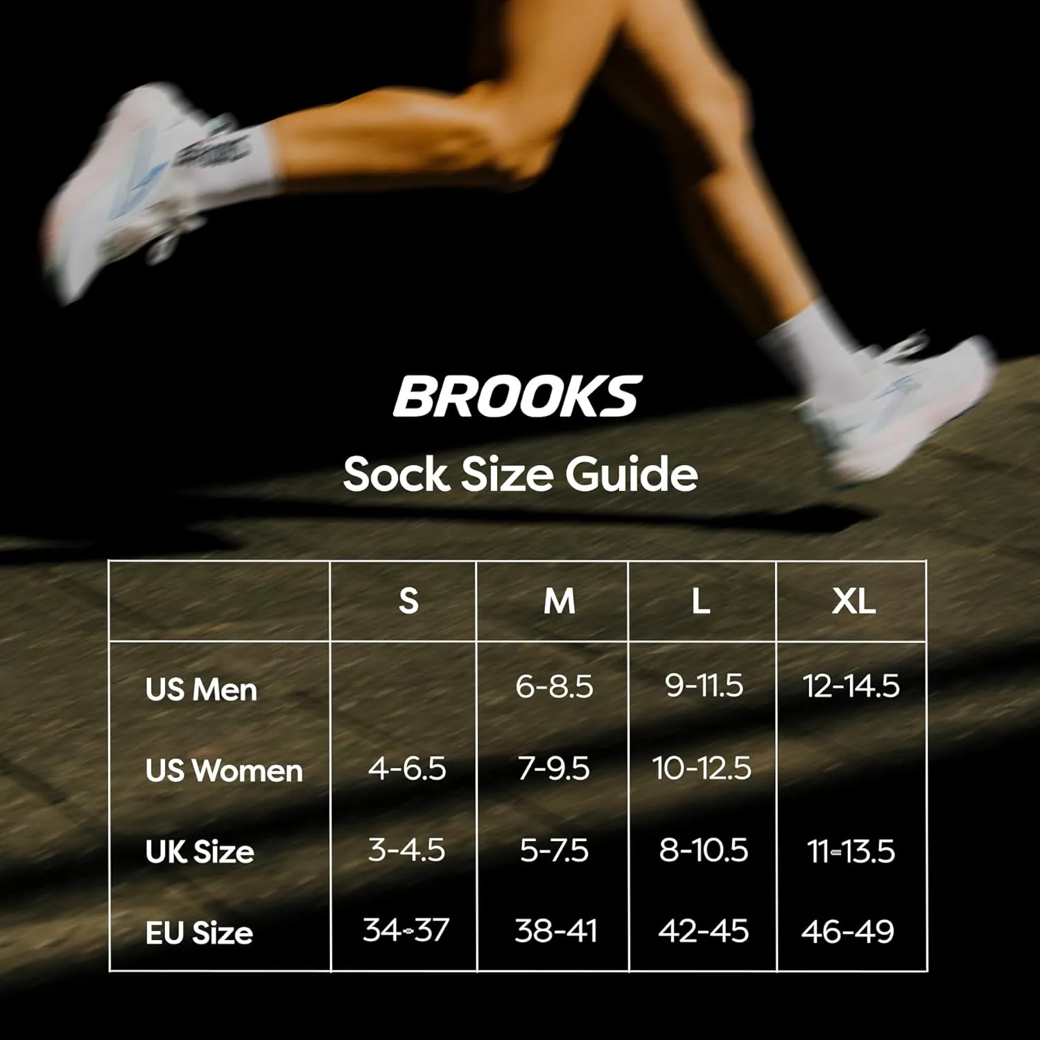 Brooks Ghost Lite Crew Socks I Performance Running, Comfort Fit with Arch Support for Men & Women