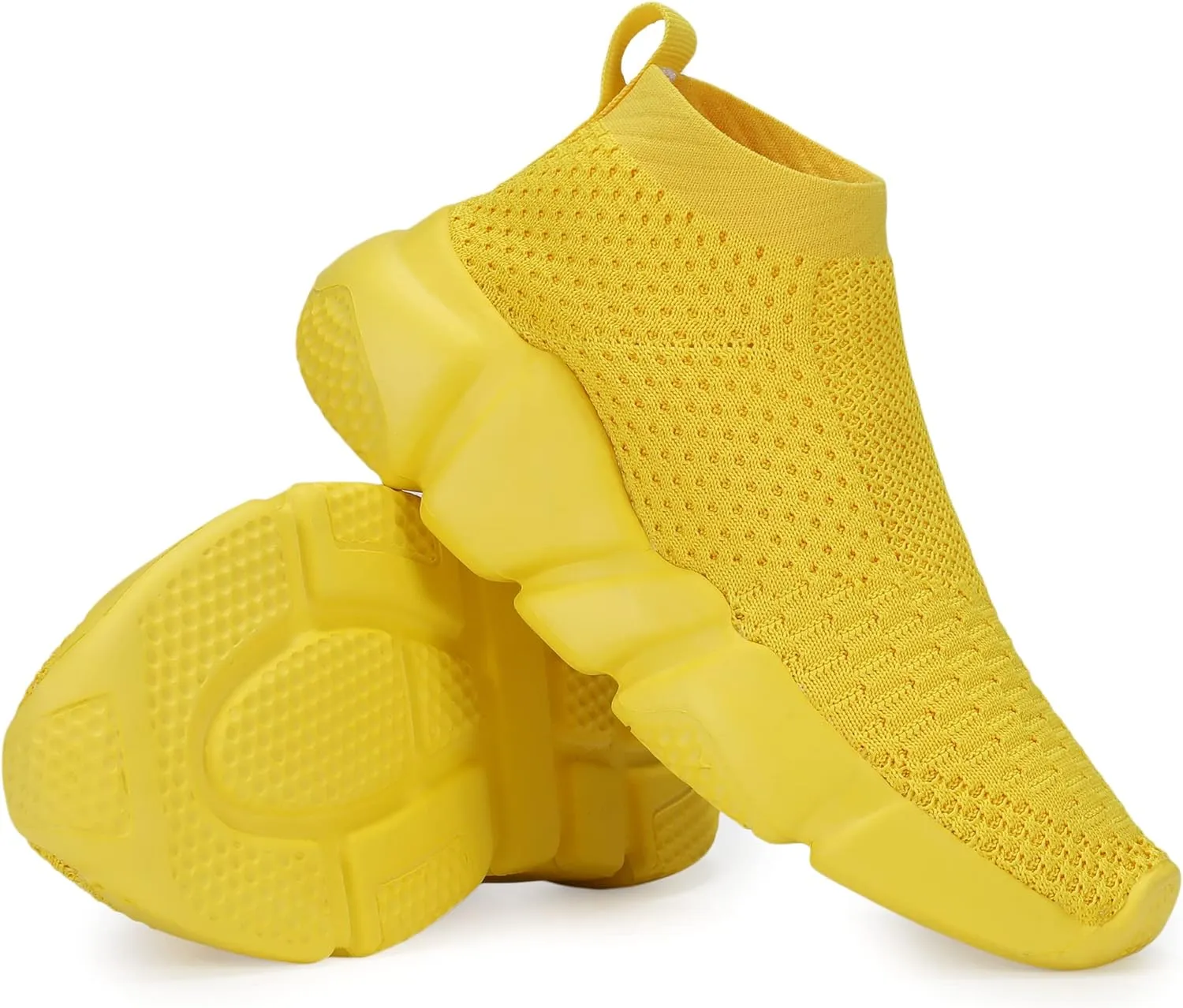 Casbeam Boys and Girls Breathable Lightweight Fashion Casual Sports Walking Shoes Running Sneakers High Top (Toddler/Little Kid Bib Kid)