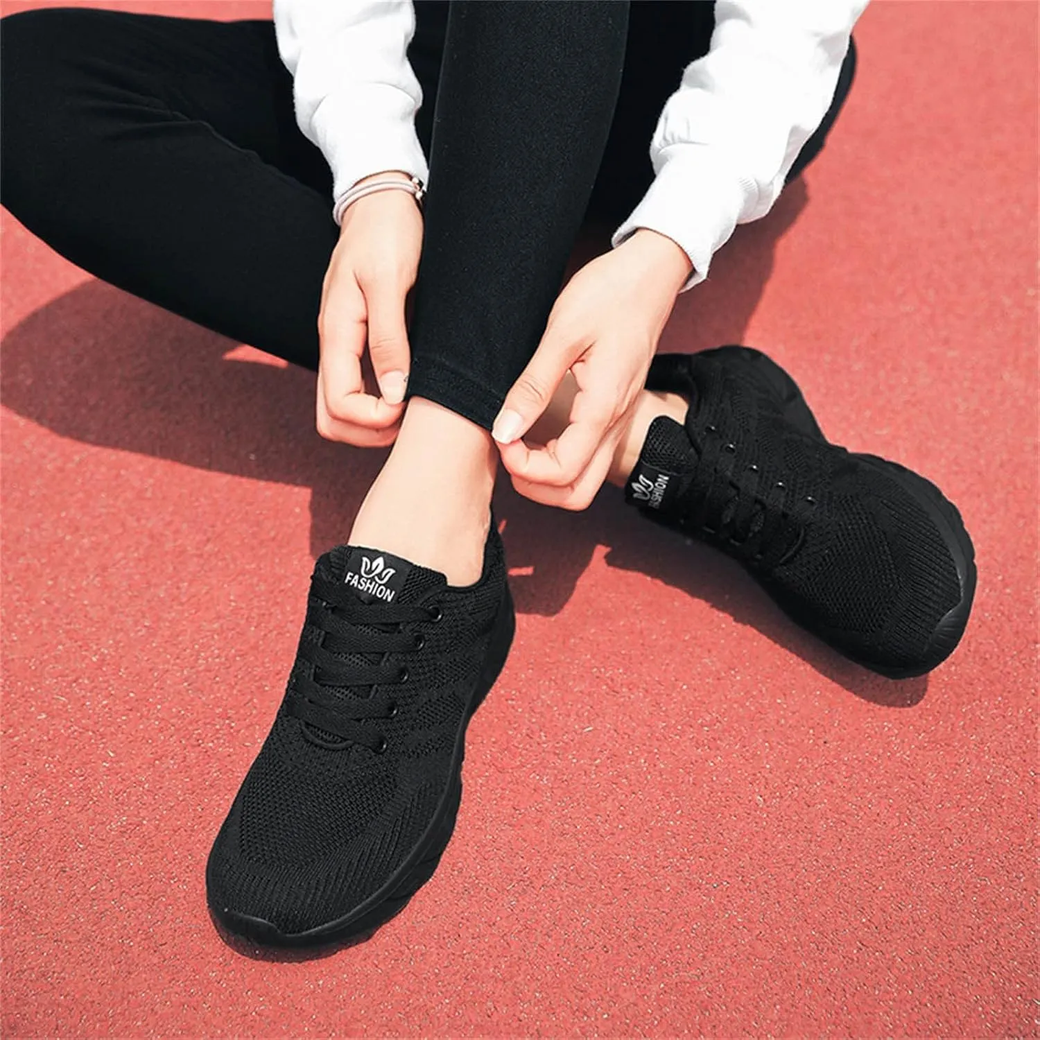 Cathalem Sneakers for Women Comfort Breathable Workout Walking Shoes Non Slip Running Tennis Shoes Gym Fashion Sneakers