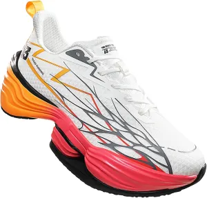 Fashion Breathable Women's Sports Road Running Shoes, Platforn Chunky Sneakers for Men Walking Footwear