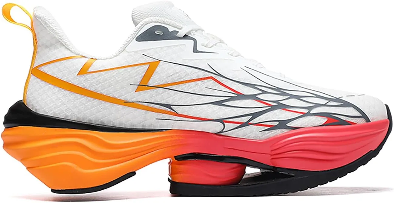 Fashion Breathable Women's Sports Road Running Shoes, Platforn Chunky Sneakers for Men Walking Footwear