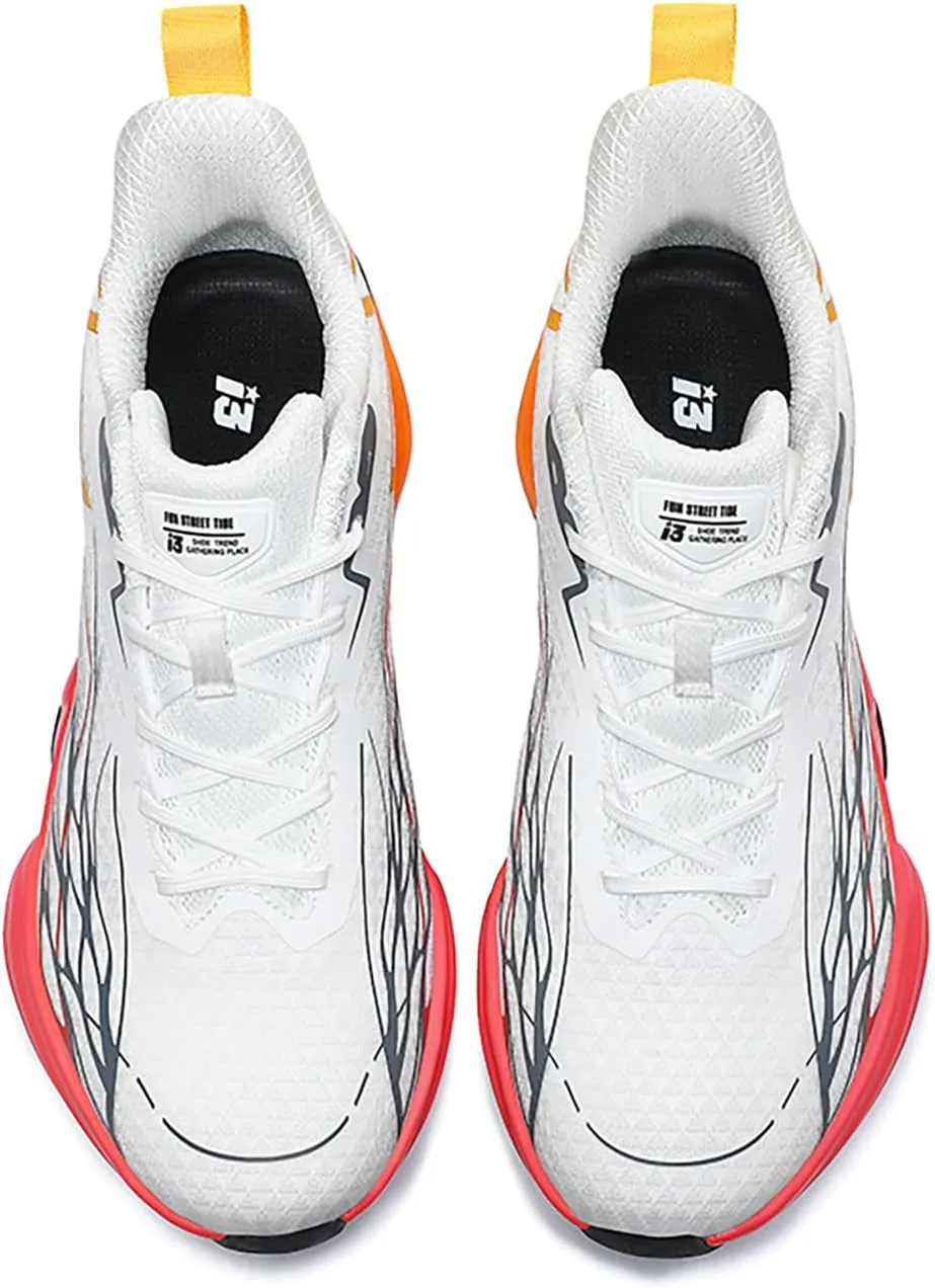 Fashion Breathable Women's Sports Road Running Shoes, Platforn Chunky Sneakers for Men Walking Footwear