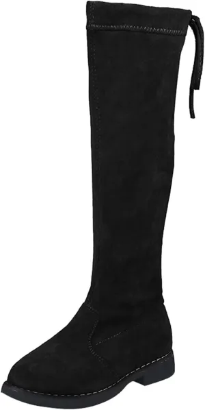 Girl Boots Girls Knee High Fashion Shoes Boots Shoes Fashion Non Slip Breathable Women Boots High Top Ankle Boots