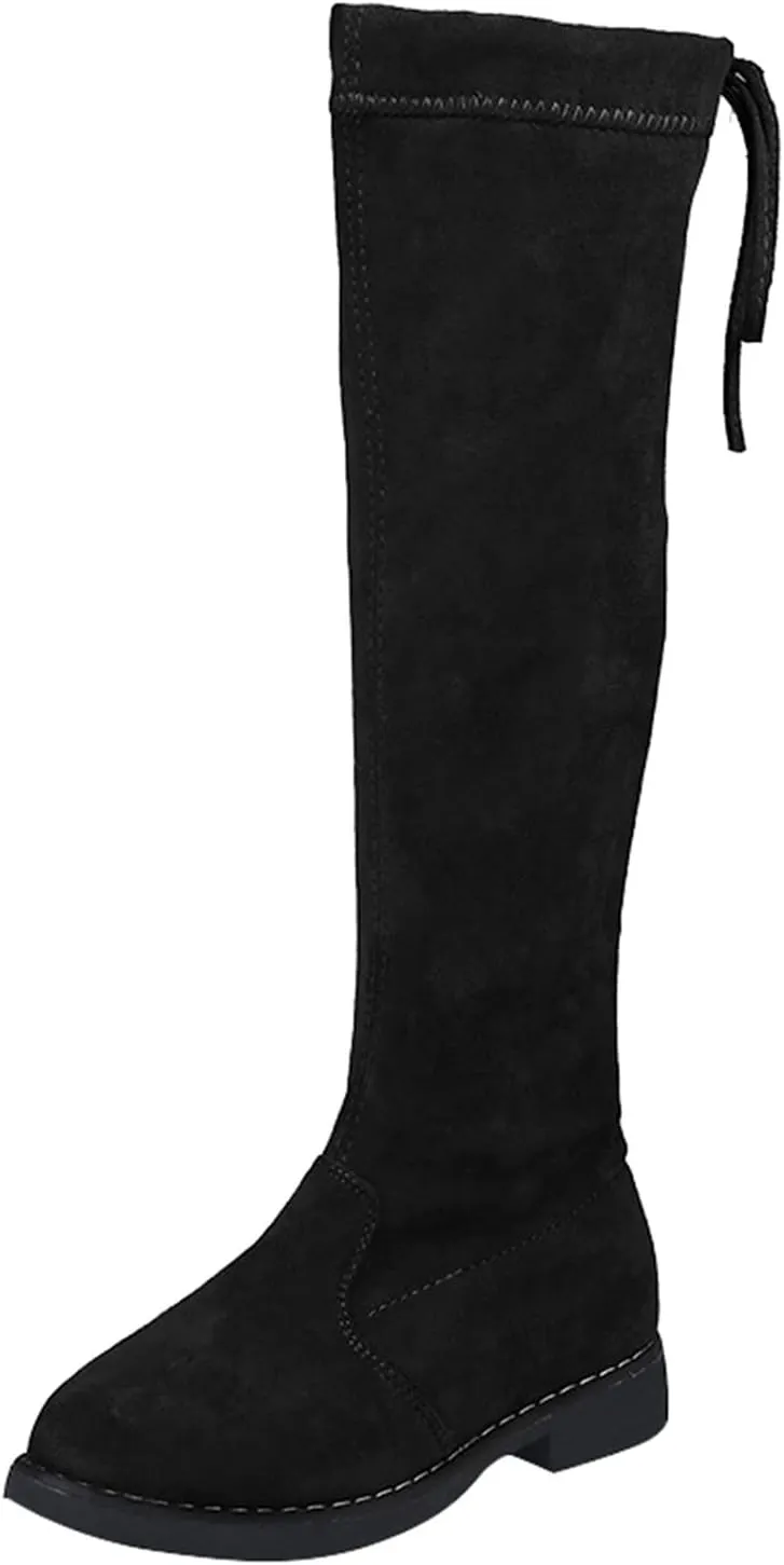 Girl Boots Girls Knee High Fashion Shoes Boots Shoes Fashion Non Slip Breathable Women Boots High Top Ankle Boots
