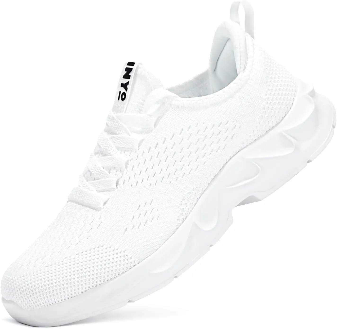 INYO Mens Tennis Shoes Walking Lightweight Sneakers No Slip Sports Workout Gym Shoes for Running