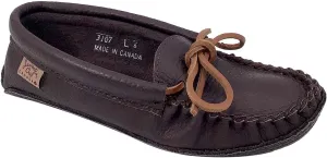 Laurentian Chief Women's Buffalo Hide Earthing Moccasins