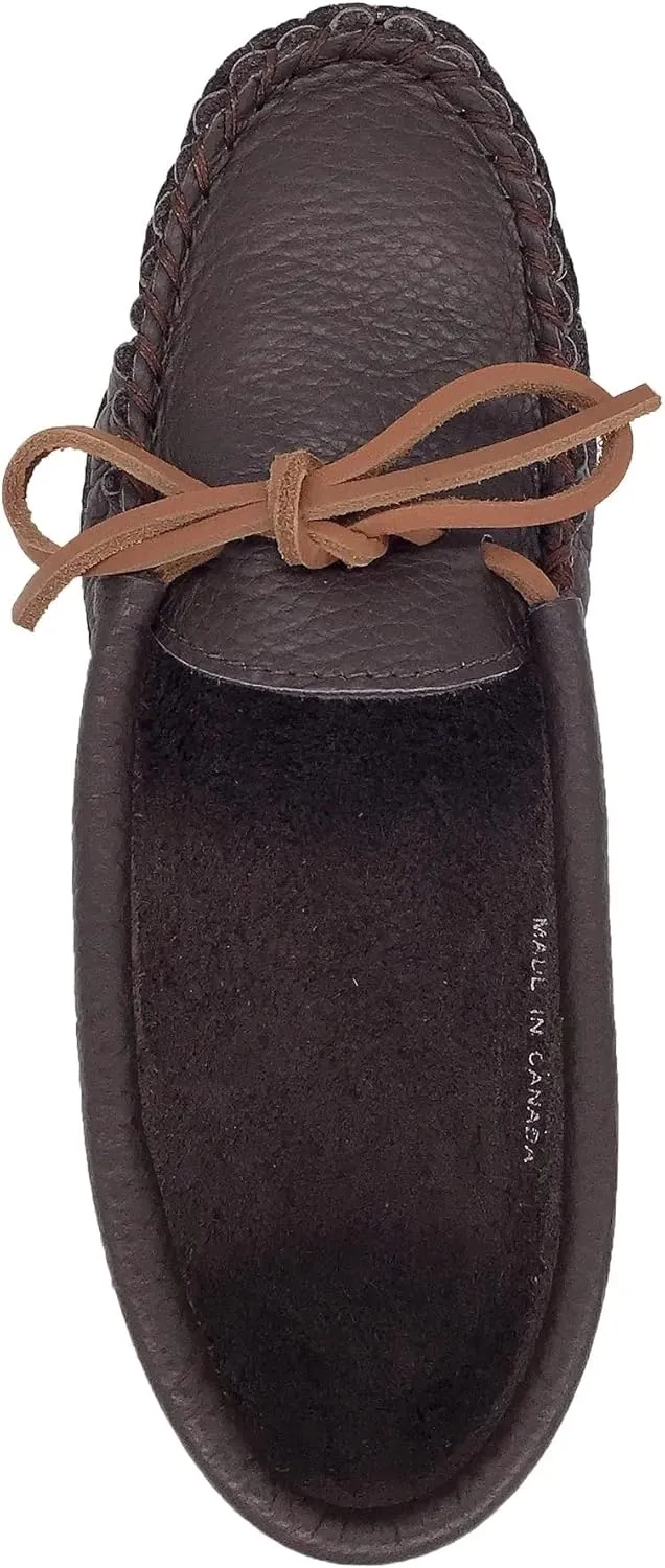 Laurentian Chief Women's Buffalo Hide Earthing Moccasins