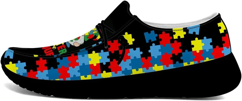 Loafers for Women Men Autism Shoes Slip-on Shoes Autism Awareness Gifts for Men Women