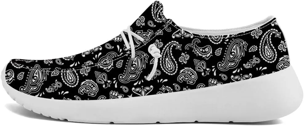Loafers for Women Men Paisley Slip-on Sneakers Casual Shoes Gifts for Men Women
