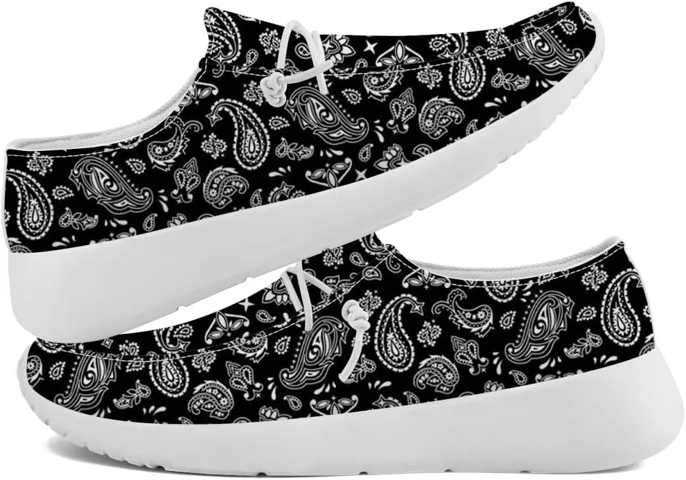 Loafers for Women Men Paisley Slip-on Sneakers Casual Shoes Gifts for Men Women