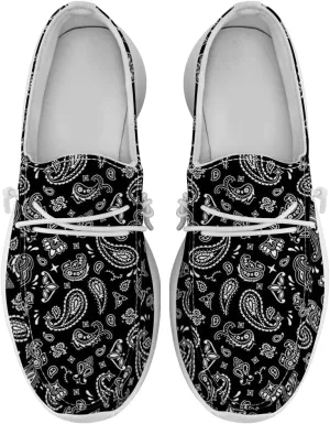 Loafers for Women Men Paisley Slip-on Sneakers Casual Shoes Gifts for Men Women