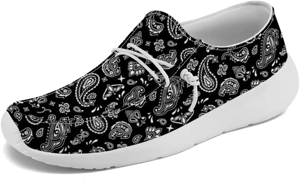 Loafers for Women Men Paisley Slip-on Sneakers Casual Shoes Gifts for Men Women