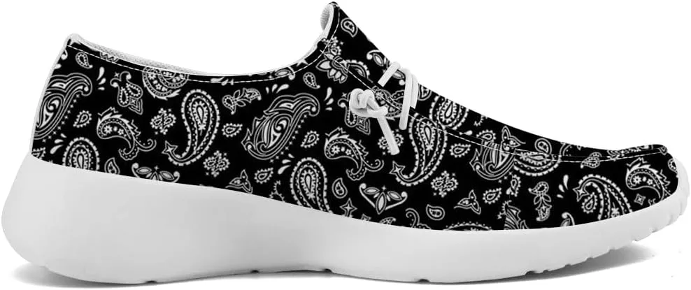 Loafers for Women Men Paisley Slip-on Sneakers Casual Shoes Gifts for Men Women