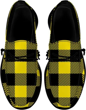 Loafers for Women Men Plaid Slip-on Shoes Casual Walking Shoes Gifts for Men Women