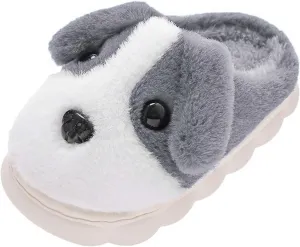 Memory Foam Plush Children Boys Girls Winter Slippers Anti Slip Indoor Shoes Big Kids Size 3 Sandals for Baby Girls