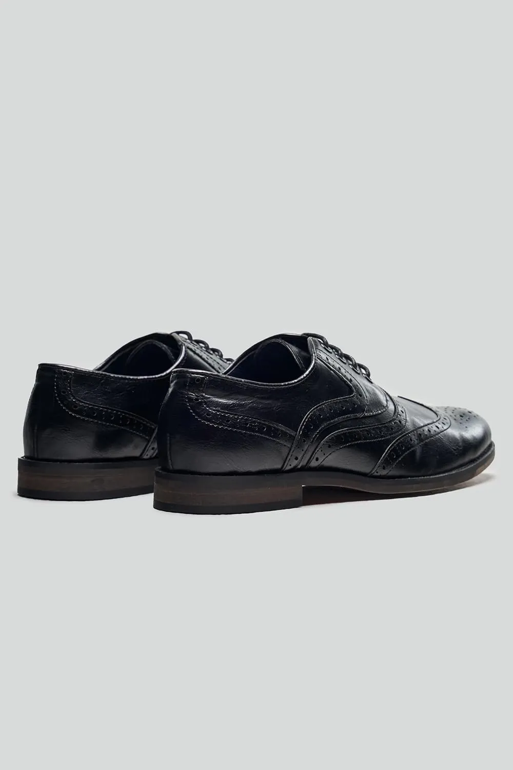 Men’s & Boys Suede-Leather Wingtip Brogue Oxford Shoes for Weddings & All Occasions