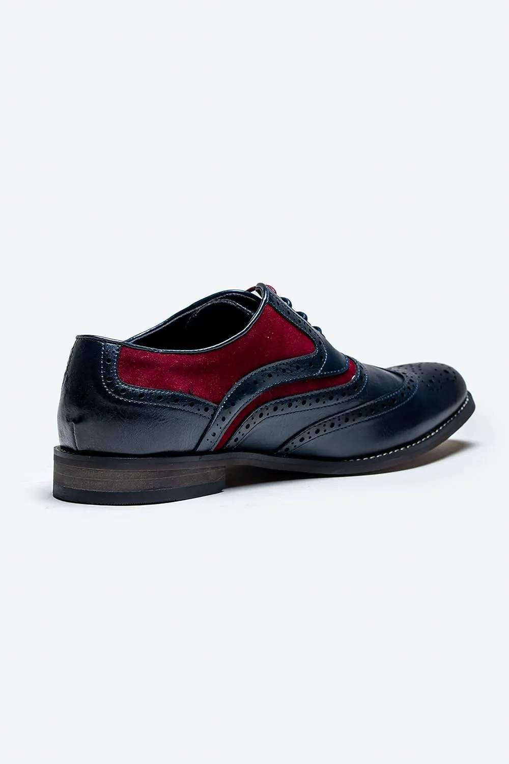 Men’s & Boys Suede-Leather Wingtip Brogue Oxford Shoes for Weddings & All Occasions