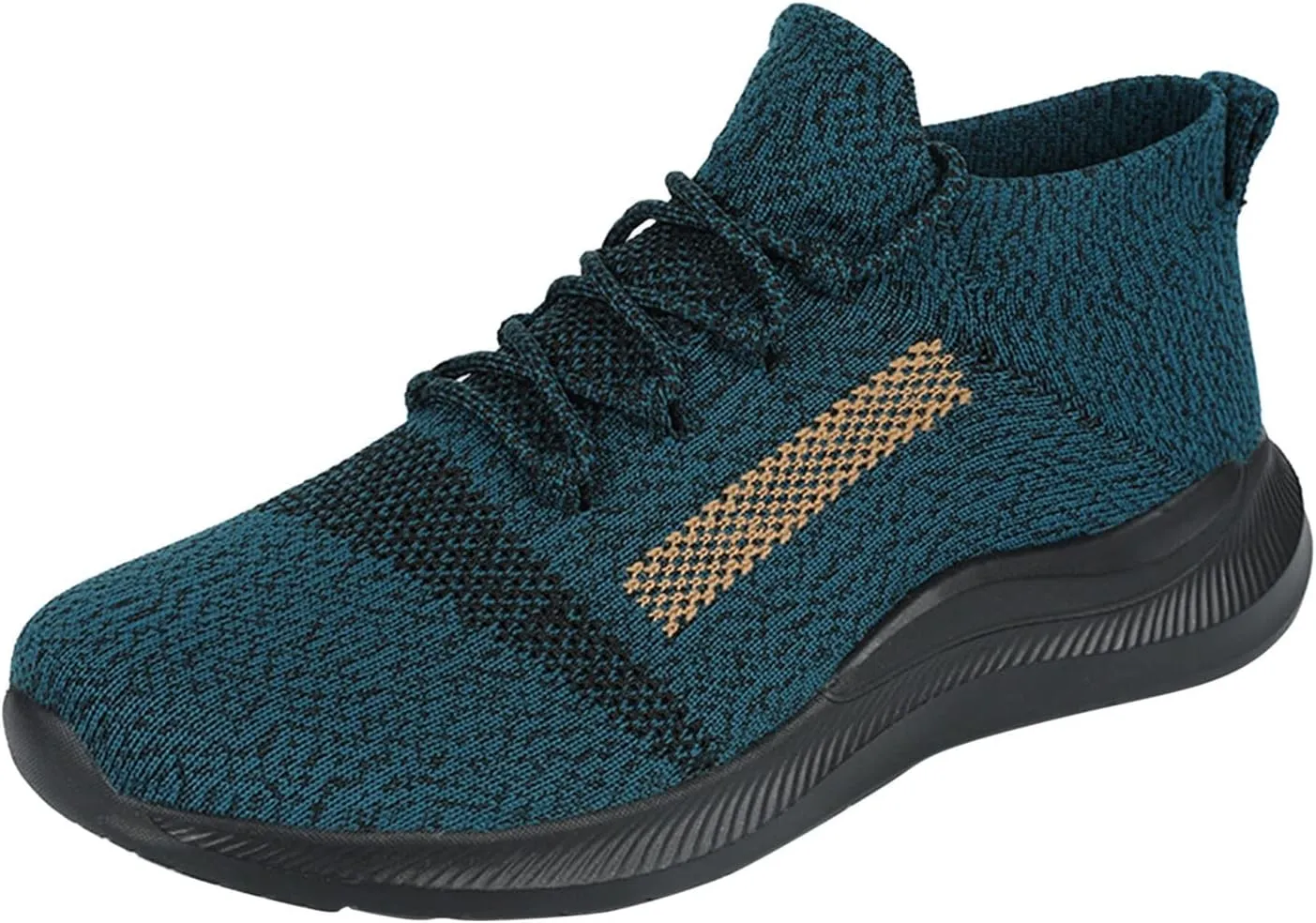 Men's Breathable Sock Shoes Fashion Fly Woven Mesh Sports Shoes Lightweight Workout Shoe Athletic Gym Sneakers
