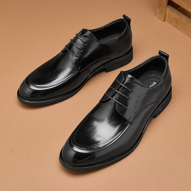 Mens Classic Fashion Dress Shoes Casual Business Formal Leather Oxford Shoes for Men