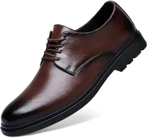 Men's Classic Modern Wedding Formal Dress Shoes Genuine Leather Oxford Shoes