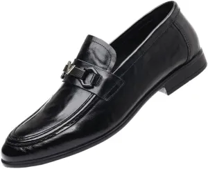 Men's Classic Slip On Pointed Toe Formal Oxfords Shoes Fashion Breathable Business Wedding Dress Shoes for Men