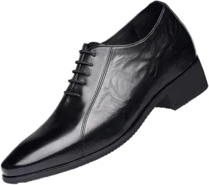 Men's Fashion Dress Shoes Breathable Business Formal Oxford Classic Retro Casual Shoes for Men