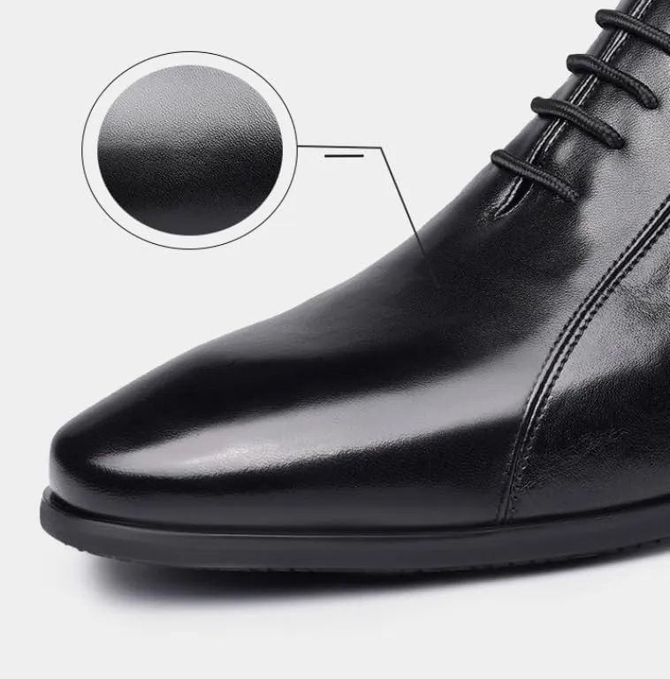 Men's Fashion Dress Shoes Breathable Business Formal Oxford Classic Retro Casual Shoes for Men