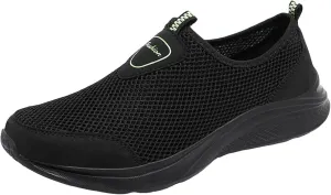Men's Hollow Mesh Sports Shoes Fashionable Breathable Walking Shoes Comfortable Barefoot Minimalist Shoe