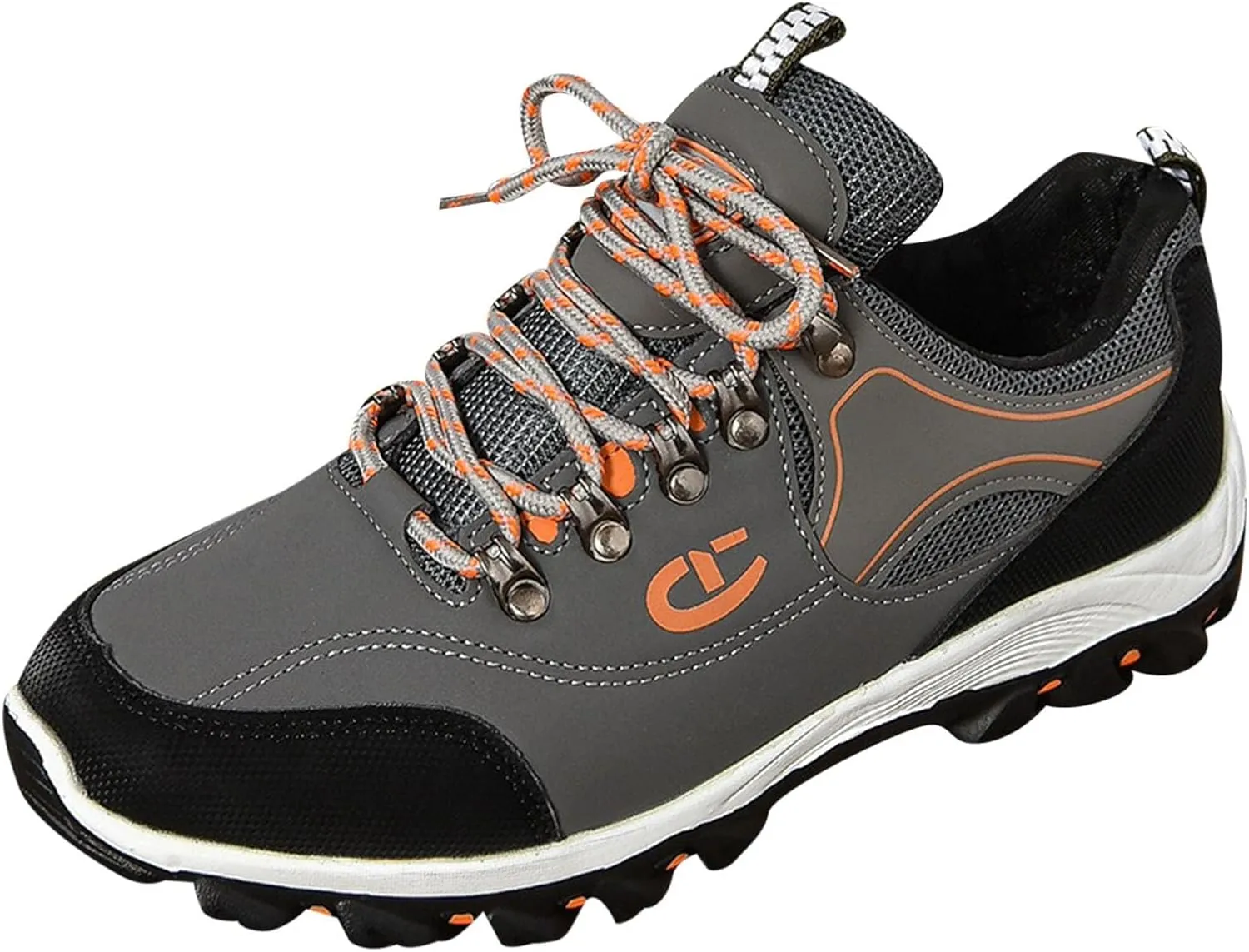 Men's Lace Up Sneakers Lightweight Non Slip Sneakers Arch Support Versatile Walking Shoes Comfort Workout Shoe