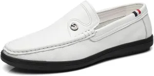 Men's Summer Work Casual Business Formal Oxford Shoes Classic Round-Toe Low Top Dress Shoes for Men