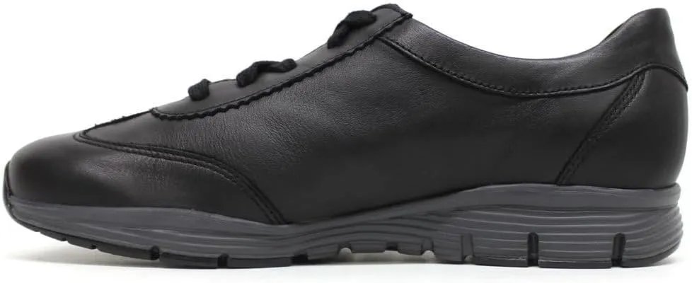 Mephisto Womens Yael Full Grain Leather Trainers