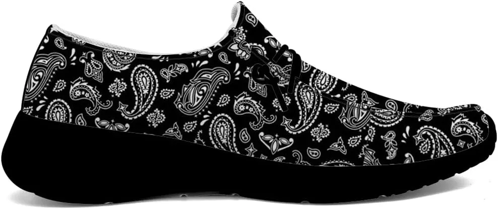 Slip-on Shoes for Women Men Paisley Loafers Casual Walking Shoes Gifts for Men Women