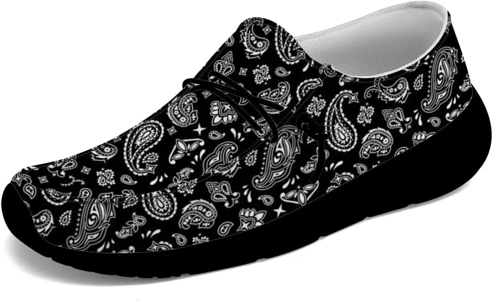 Slip-on Shoes for Women Men Paisley Loafers Casual Walking Shoes Gifts for Men Women
