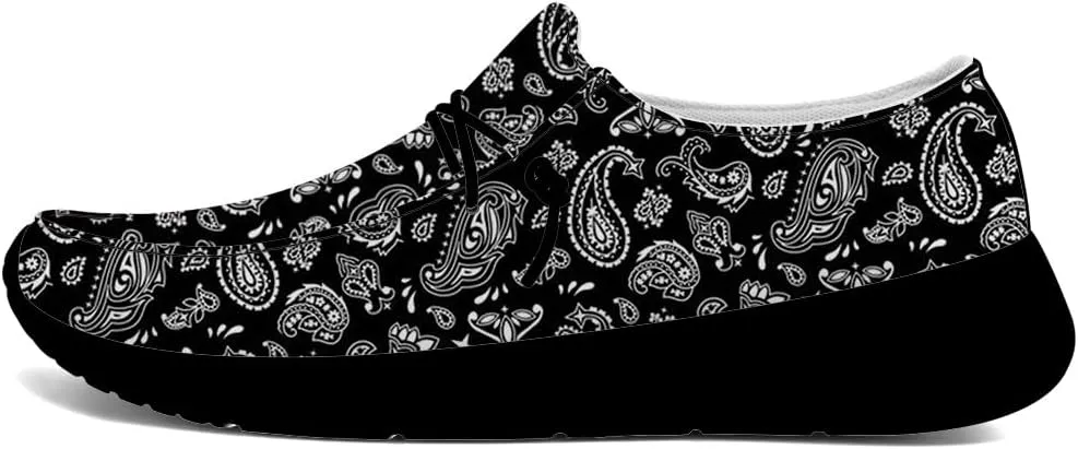 Slip-on Shoes for Women Men Paisley Loafers Casual Walking Shoes Gifts for Men Women