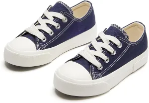 Sparkly Sneakers for Girls 3-12 Years Slip-On Comfort Fit Casual Princess Shoes