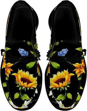 Sunflower Shoes Women Loafers Canvas Slip-on Shoes Sunflower Gifts for Women Men