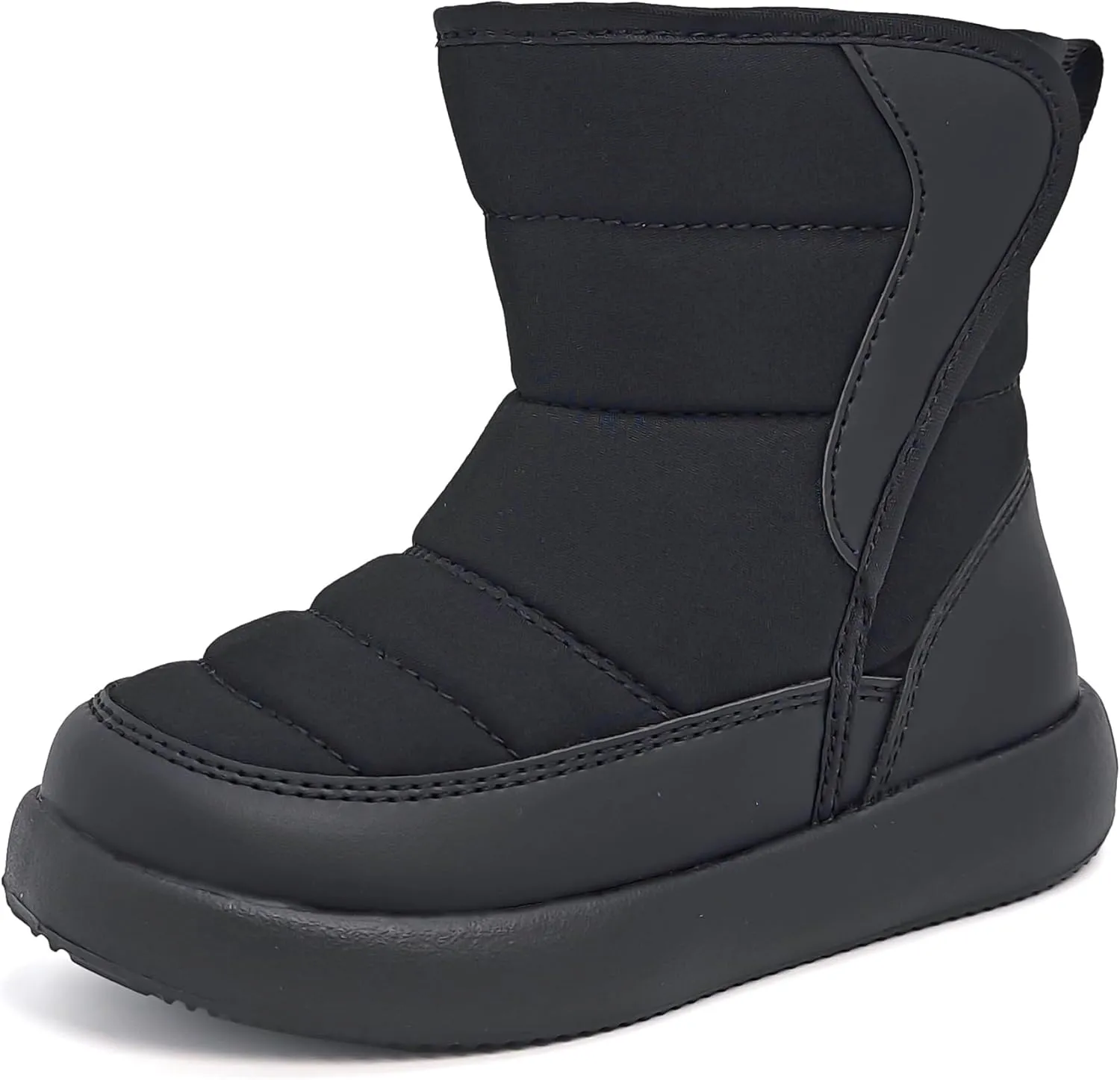 Umerigo Toddler Snow Boots Kids Girls Boys Winter Lightweight Waterproof Warm Fur Lined Boots for Toddler Little Kids