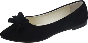 Women's Casual Slip On Ballet Comfortable Low Heel Dress Shoes for Everyday Wear with Versatile Outfit Pairing