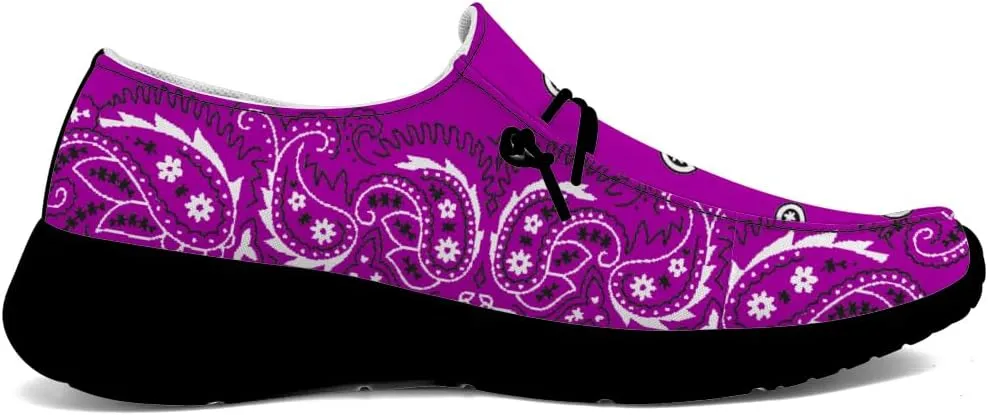 Women's Men's Loafers Paisley Slip-on Shoes Casual Shoes Gifts for Women Men