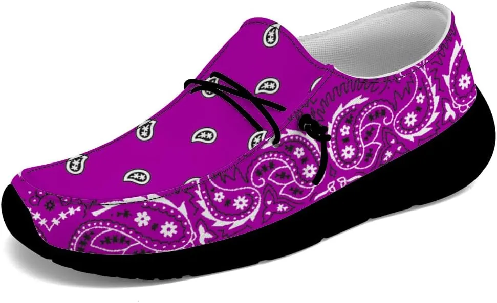 Women's Men's Loafers Paisley Slip-on Shoes Casual Shoes Gifts for Women Men