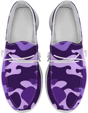Women's Men's Loafers Slip-on Shoes Camouflage Shoes Gifts for Women Men