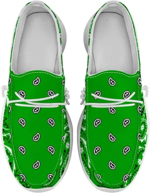 Women's Men's Loafers Slip-on Shoes Paisley Print Shoes Gifts for Women Men
