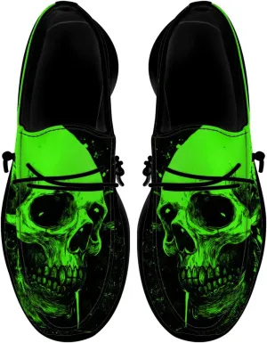 Women's Men's Skull Shoes Slip-on Loafers Graffiti Sneakers Gifts for Men Women