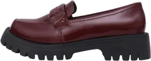 Women's Orthopedic Platform Loafers | Slip-On Vegan Leather Business Shoes | 4cm Lightweight and Slip-Resistant Rubber Sole | Arch Support for Work, Travel and Dressing Up