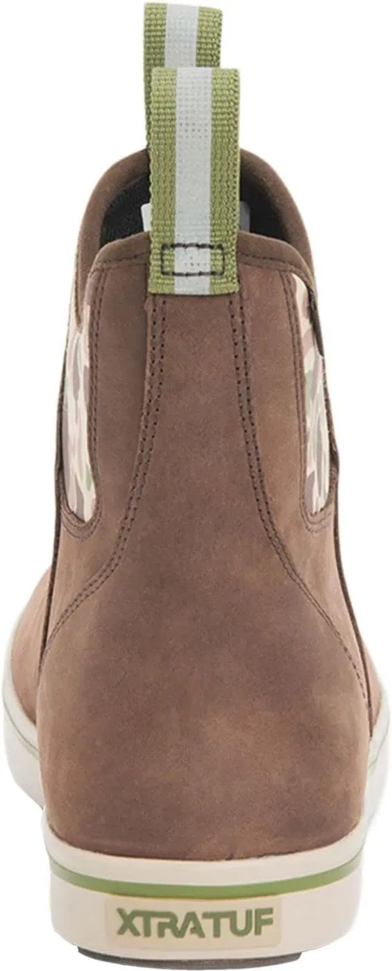 Xtratuf Men's 6 Inch Leather Ankle Deck Boots